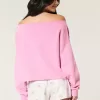 Felpa Easy Double Off-the-Shoulder