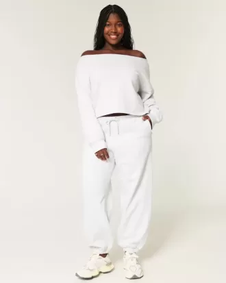 Felpa Easy Double Off-the-Shoulder