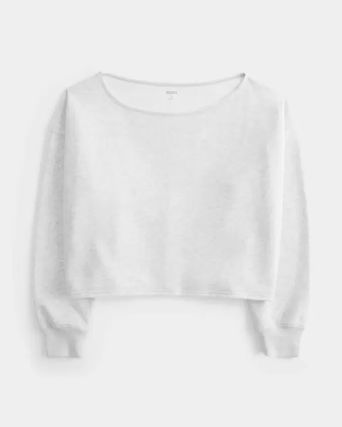 Felpa Easy Double Off-the-Shoulder