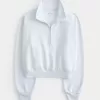 Felpa Easy Mini con mezza zip