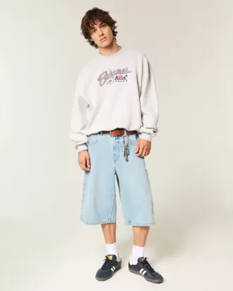 Felpa girocollo con grafica Baggy Cinch Bahamas