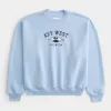 Felpa girocollo con grafica Baggy Cinch Key West