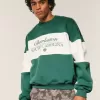 Felpa girocollo con grafica Charleston Baggy Cinch