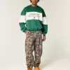 Felpa girocollo con grafica Charleston Baggy Cinch