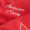 Felpa girocollo con grafica Easy American Honey