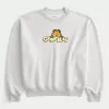 Felpa girocollo con grafica Garfield