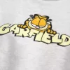Felpa girocollo con grafica Garfield
