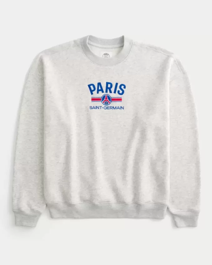 Felpa girocollo con grafica Paris Saint-Germain