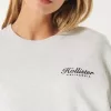 Felpa girocollo con logo Easy
