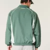 Giacca antivento con grafica da golf