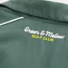 Giacca antivento con grafica da golf