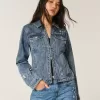 Giacca in denim con grafica della classe del ’26