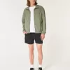 Giacca in nylon con cerniera