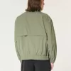 Giacca in nylon con cerniera