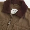 Giacca in twill con cerniera
