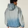 Giacca skater in denim con cerniera