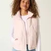 Gilet imbottito con motivo a fiocco