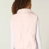 Gilet imbottito con motivo a fiocco