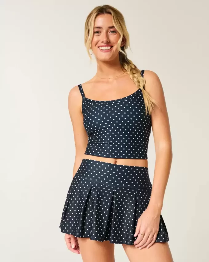 Gonna pantaloncino plissettata Gilly Hicks Active Drop-Waist