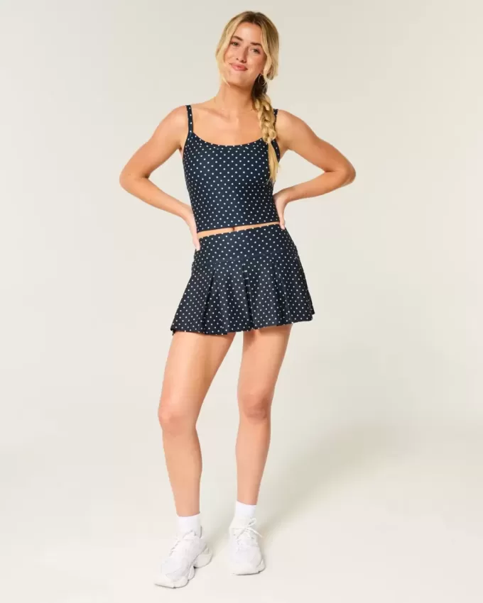 Gonna pantaloncino plissettata Gilly Hicks Active Drop-Waist