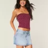 Gonna-pantalone in denim a vita bassa della classe del ’26