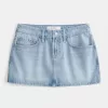 Gonna-pantalone in denim a vita bassa della classe del ’26