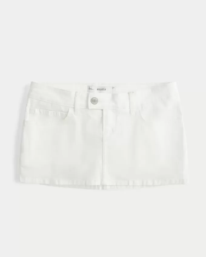 Gonna-pantalone in micro twill