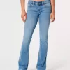 Jeans Boot a vita bassa con lavaggio medio