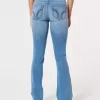 Jeans Boot a vita bassa con lavaggio medio