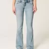 Jeans bootcut a vita bassa