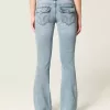 Jeans bootcut a vita bassa