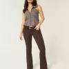 Jeans bootcut a vita bassissima