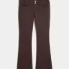 Jeans bootcut a vita bassissima