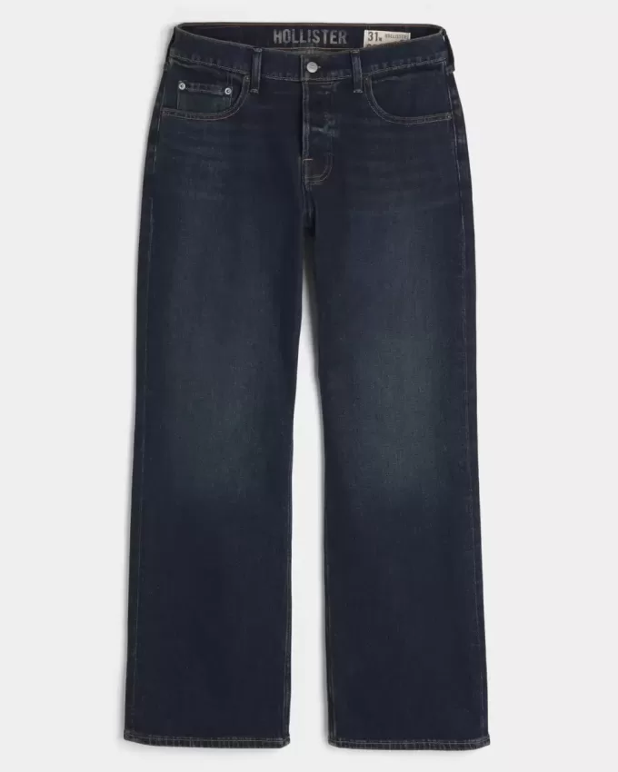 Jeans bootcut rilassati Hermosa Dark Wash