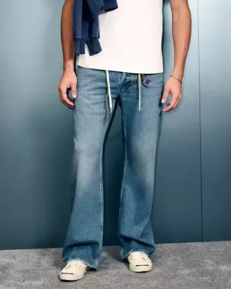 Jeans bootcut rilassati Hermosa lavaggio medio