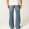 Jeans bootcut rilassati Hermosa lavaggio medio