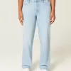 Jeans da papà curvy a vita alta