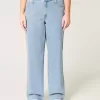 Jeans Dad a vita alta con lavaggio medio
