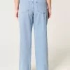 Jeans Dad a vita alta con lavaggio medio