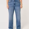 Jeans Dad a vita alta lavaggio scuro