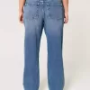 Jeans Dad a vita alta lavaggio scuro