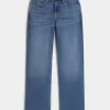 Jeans Dad a vita alta lavaggio scuro
