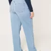 Jeans Dad Curvy a vita ultra alta e lavaggio medio