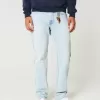 Jeans dritti lavaggio chiaro
