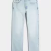 Jeans dritti lavaggio chiaro