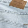 Jeans dritti lavaggio chiaro