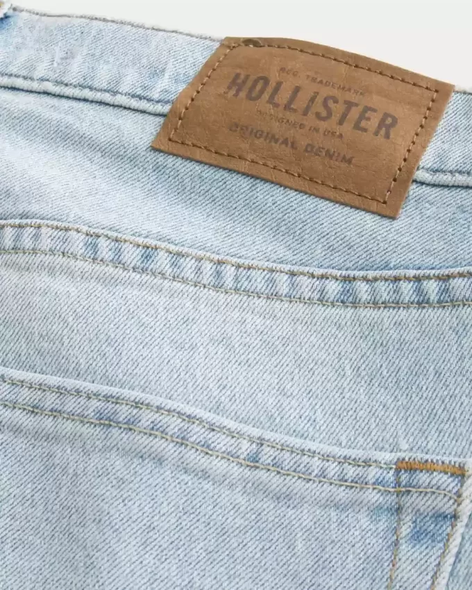 Jeans dritti lavaggio chiaro
