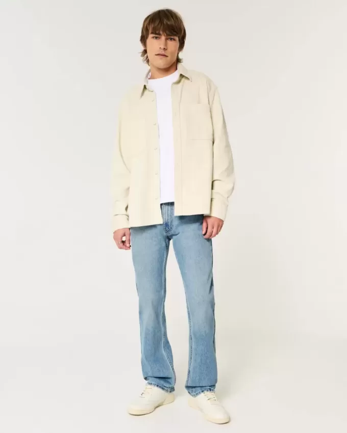 Jeans dritti lavaggio medio