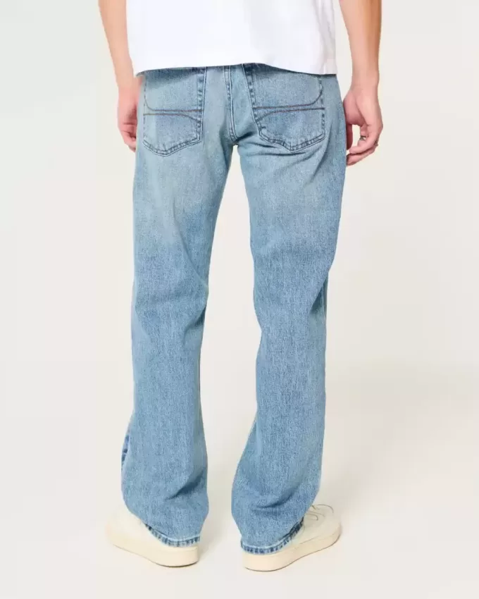 Jeans dritti lavaggio medio