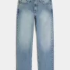 Jeans dritti lavaggio medio